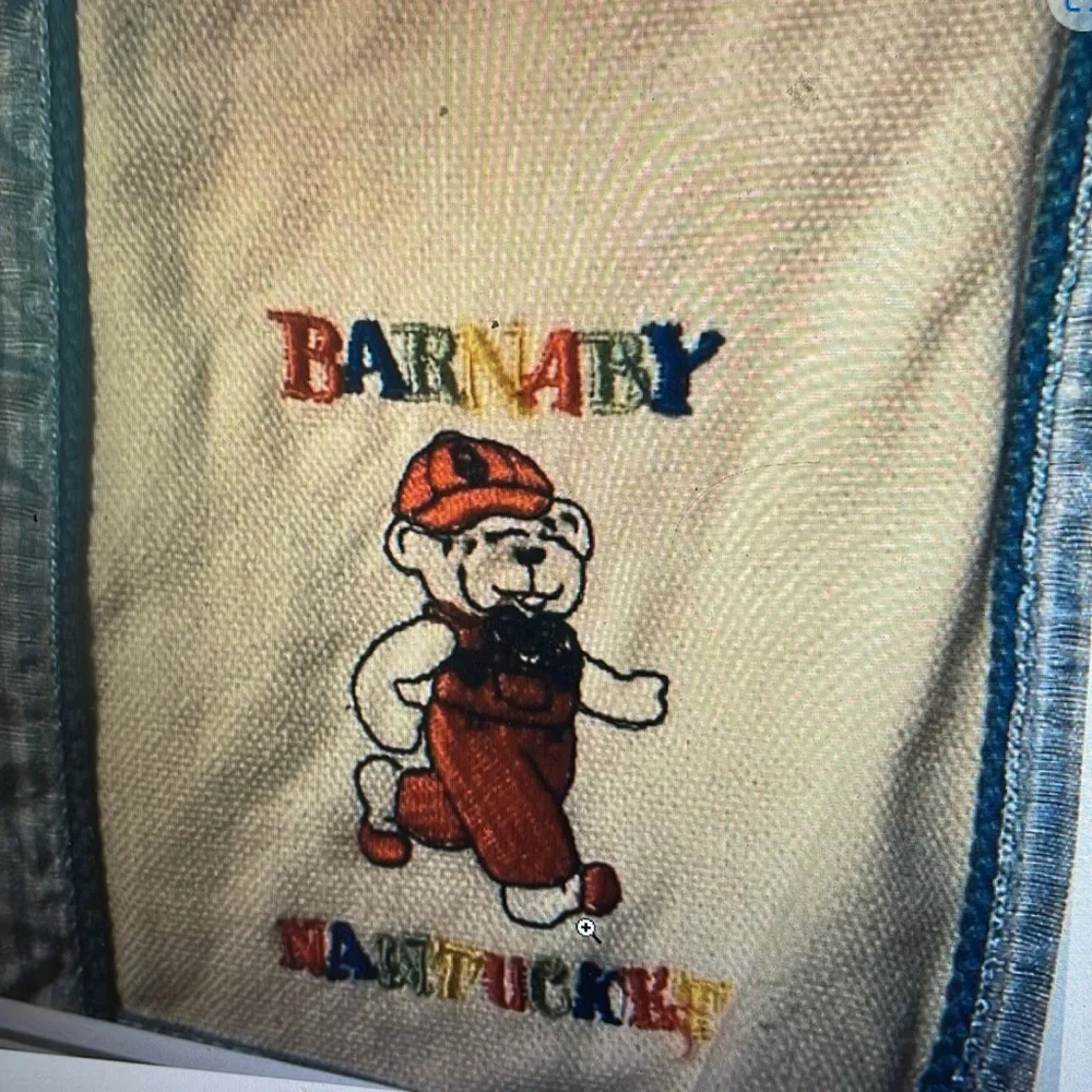 VTG Barnaby Bear Nantucket bag